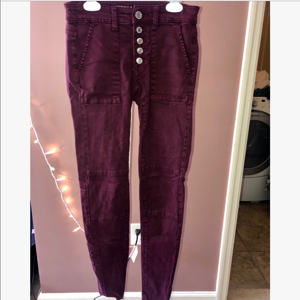 High-waisted Skinny Jeans